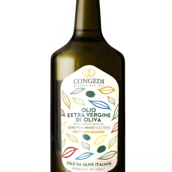 Bottiglia 1lt Olio extra vergine di oliva - Leggero