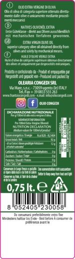 Olio extra vergine di oliva - Intenso 0.75 l - immagine 2