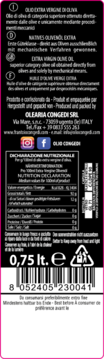Olio extra vergine di oliva – Leggero 0.75 l - immagine 2