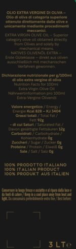 Denò - Olio extravergine di oliva denocciolato - 3 l - immagine 2