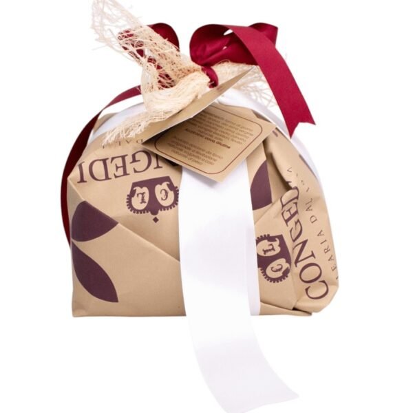 LIMITED EDITION - Panettone all'Olio Extra Vergine di Oliva con Cioccolata Fondente e Canditi