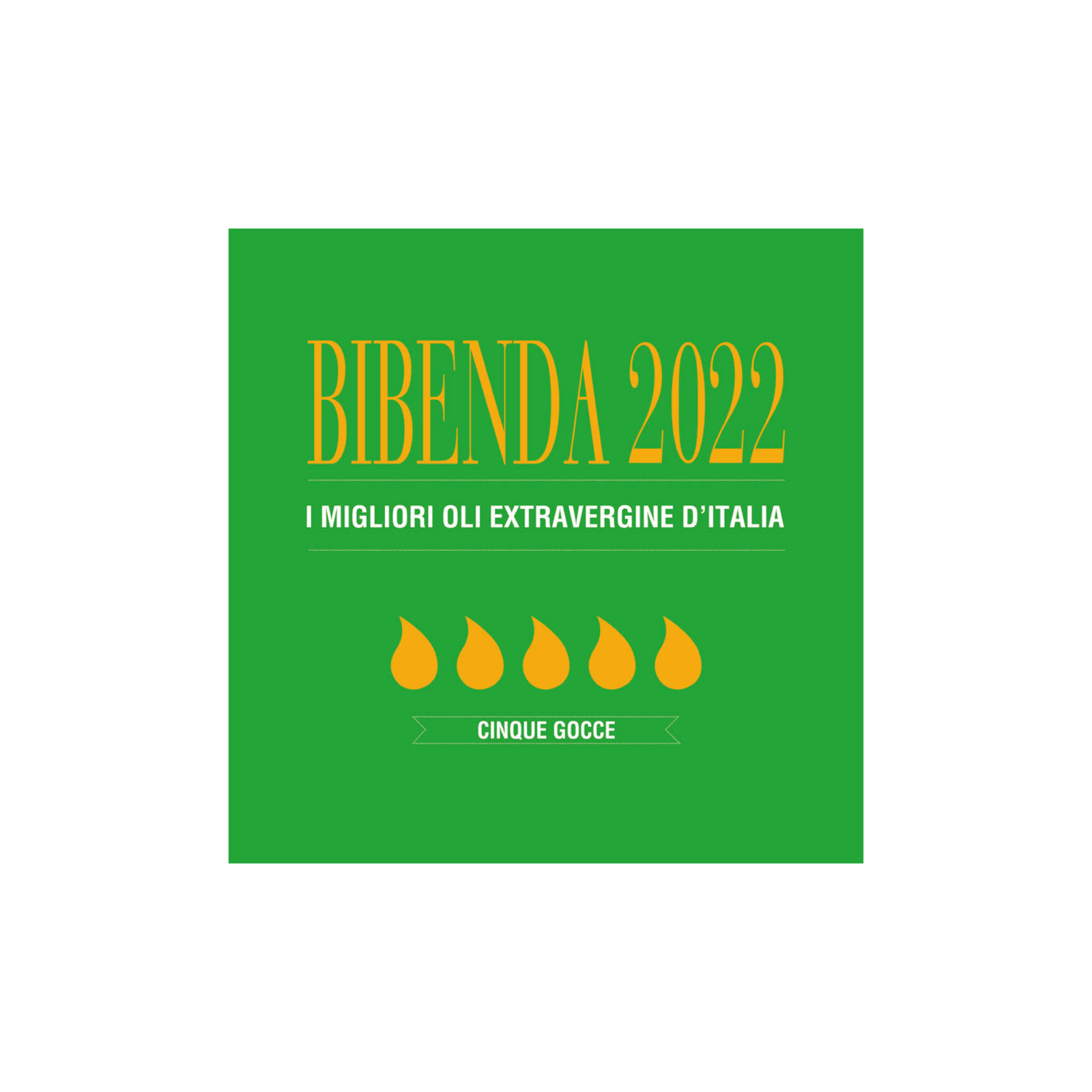 bibenda 2022 5 gocce frantoio congedi
